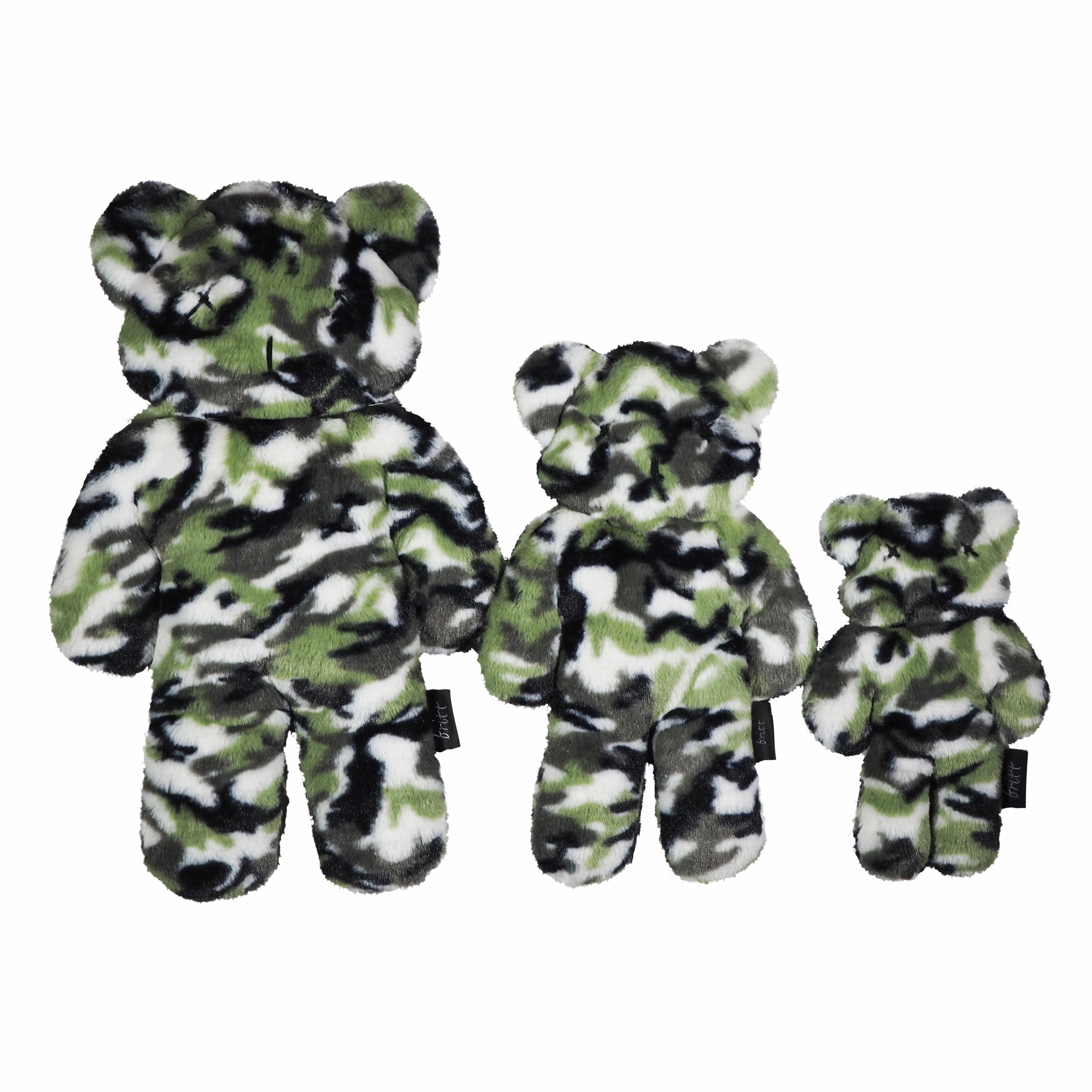 Britt Bear Cuddles XLarge Teddy - Camo