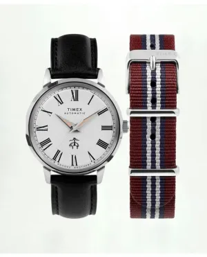 Brooks Brothers Men's x Timex Marlin Automatic Silver/Tone Brooks Brothers