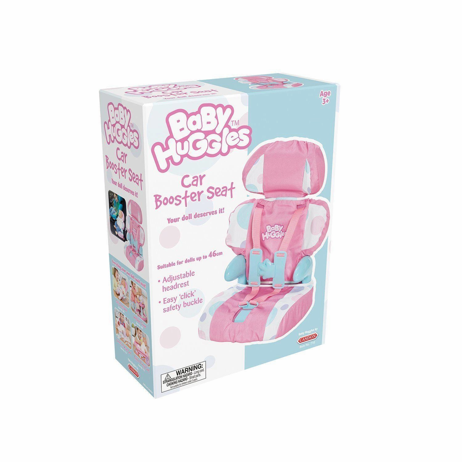 Casdon 710 Baby Huggles Dolls Car Booster Seat