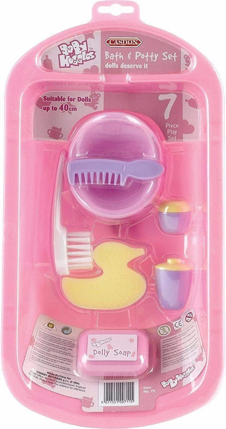 Casdon 711 Baby Huggles Bath & Potty Set