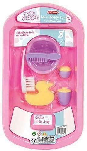 Casdon 711 Baby Huggles Bath & Potty Set