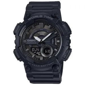 Casio Mens Watches Casio AEQ110W1BV World Time Watch