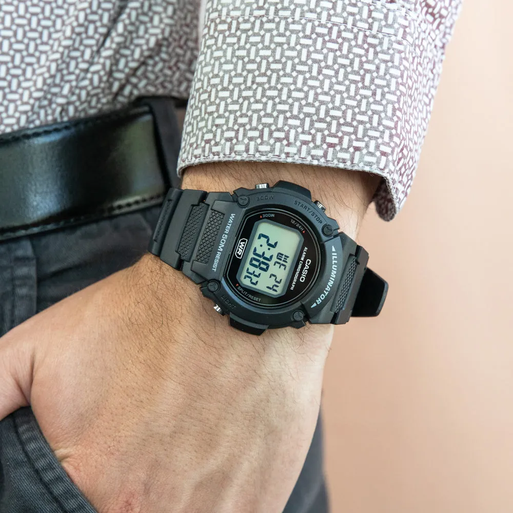 Casio Mens Watches Casio W219H-1 Sports Digital Watch