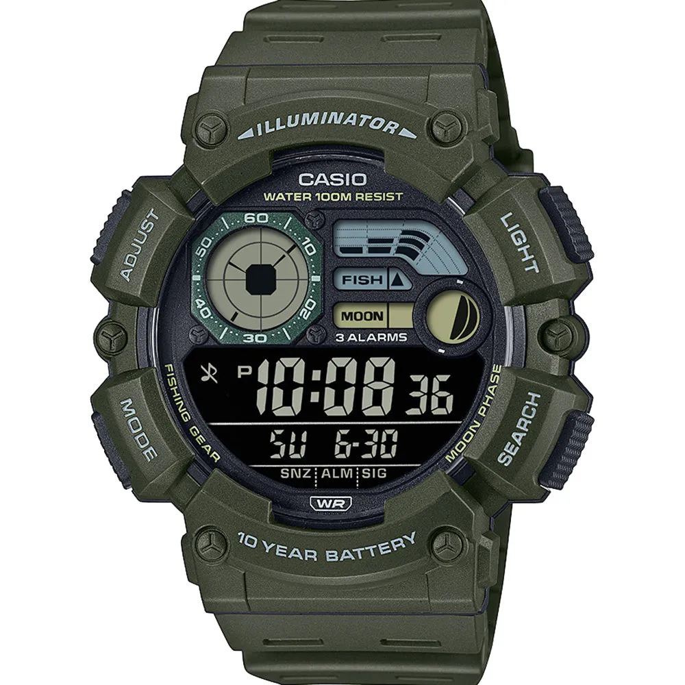 Casio Mens Watches Casio WS1500H-3B Digital