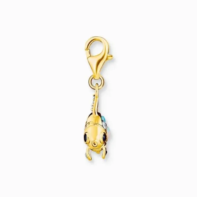 Charm Club Gold Plated Multicoloured Fish Charm 1921-959-7 Thomas Sabo Collectable Charms
