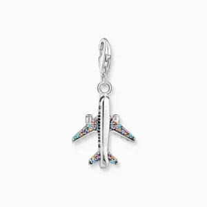 Charm Club Multicoloured Aeroplane Charm 1914-342-7 Thomas Sabo Collectable Charms