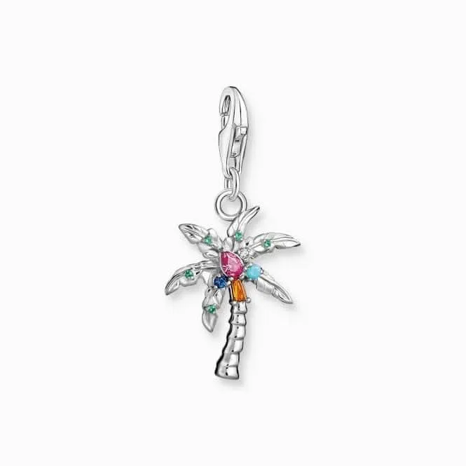 Charm Club Multicoloured Palm Tree Charm 1932-342-7 Thomas Sabo Collectable Charms