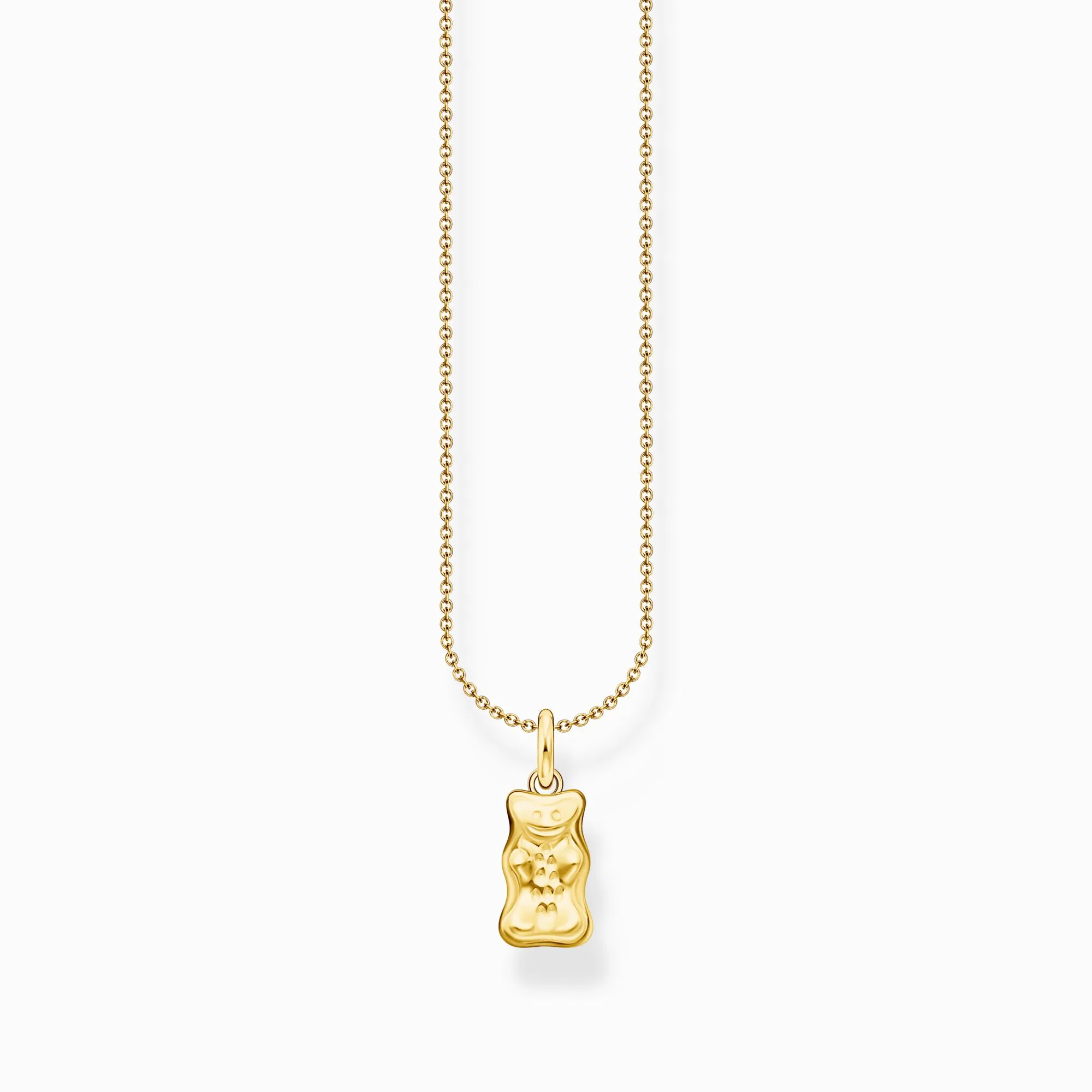 Charming Sterling Silver Gold Plated HARIBO Goldbears Necklace KE2325-413-39 Thomas Sabo Necklaces