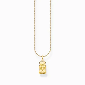 Charming Sterling Silver Gold Plated HARIBO Goldbears Necklace KE2325-413-39 Thomas Sabo Necklaces