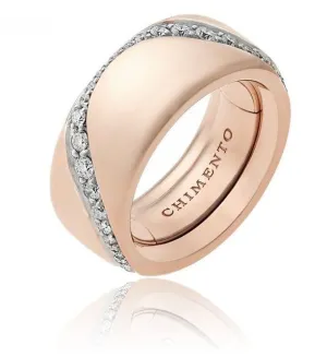 Chimento Jewellery Chimento Forever Essenza 18ct Rose Gold Diamond Adjustable Size-Fit Ring