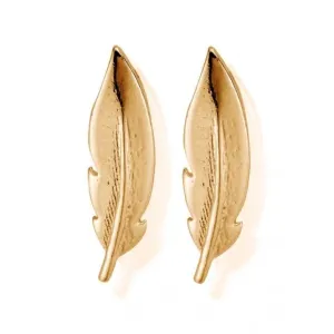 Chlobo Jewellery ChloBo 925 Sterling Silver Cuff Feather Earrings GEST1120