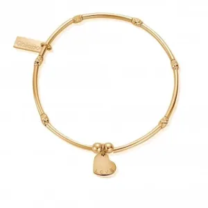 Chlobo Jewellery ChloBo Mini Noodle Sparkle Rice Love Heart Charm GBMNSR1075