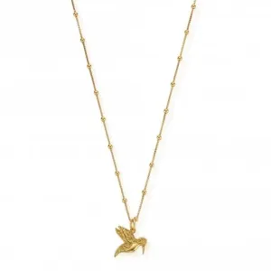 Chlobo Jewellery ChloBo Necklace with Humming Bird Pendant GNBB755