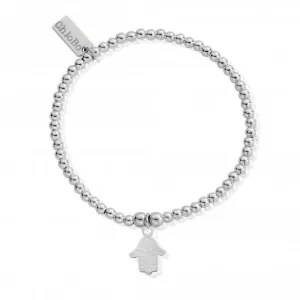 Chlobo Jewellery ChloBo Sterling Silver Hamsa Hand Charm Bracelet SBCC607