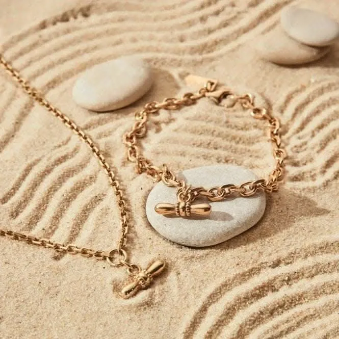 Chlobo Jewellery Gold Balanced Aura Bracelet GB3309