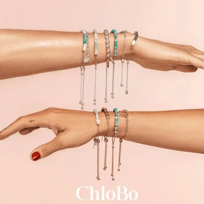 Chlobo Jewellery Gold Didi Sparkle Hamsa Hand Bracelet GBDS2070