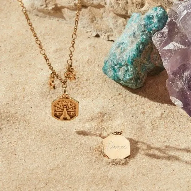 Chlobo Jewellery Gold Divine Connection Necklace GN3311