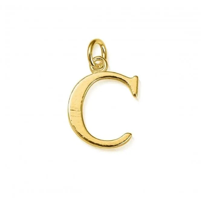 Chlobo Jewellery Gold Iconic Initial C Necklace GNCC4041C