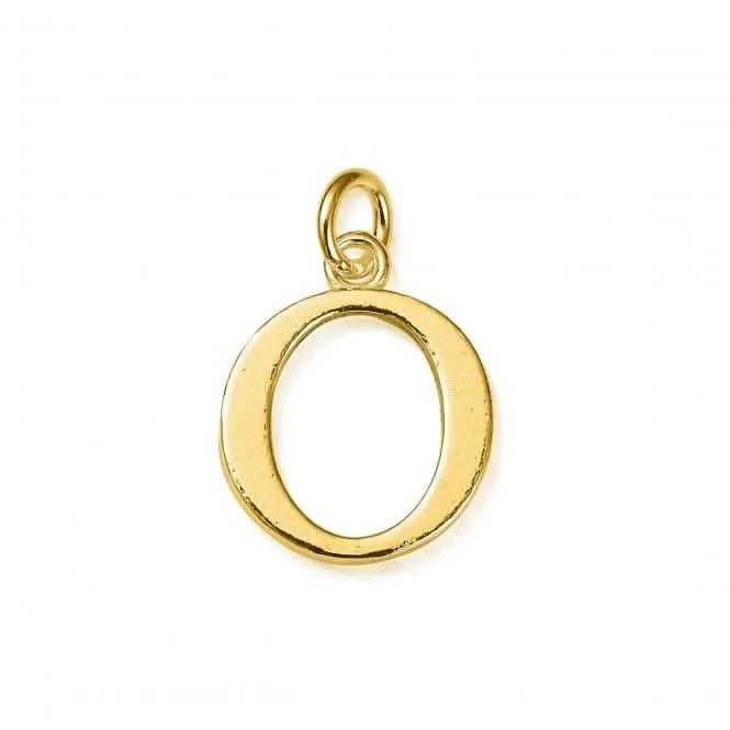 Chlobo Jewellery Gold Iconic Initial O Necklace GNCC4041O