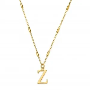 Chlobo Jewellery Gold Iconic Initial Z Necklace GNCC4041Z