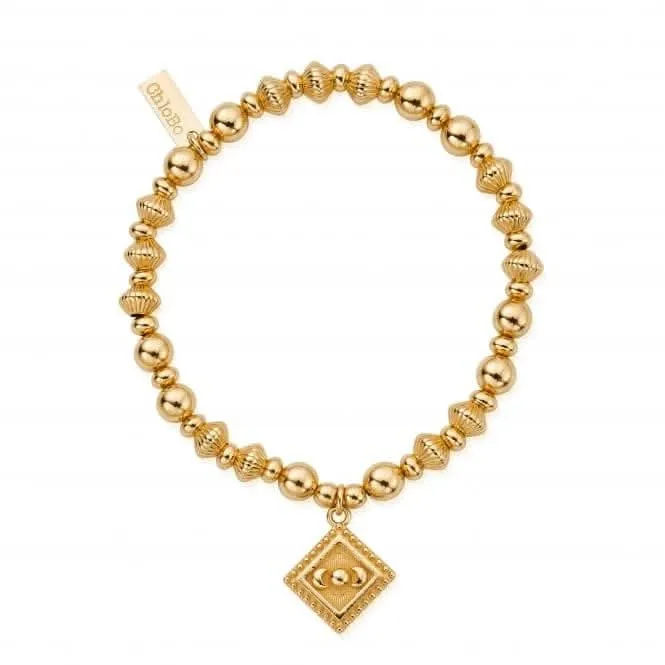 Chlobo Jewellery Gold Moon Magic Bracelet GBCDS3351