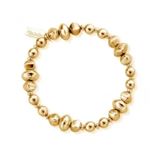 Chlobo Jewellery Gold Moss Filler Bracelet GBMOSS