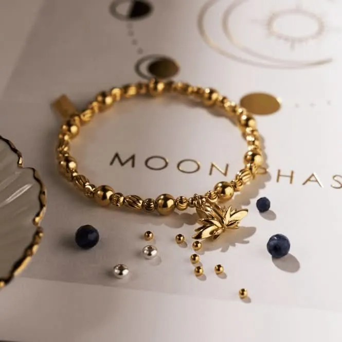 Chlobo Jewellery Gold Phases Of The Goddess Bracelet GBMUL4M