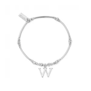 Chlobo Jewellery Iconic Initial Bracelet - Letter W