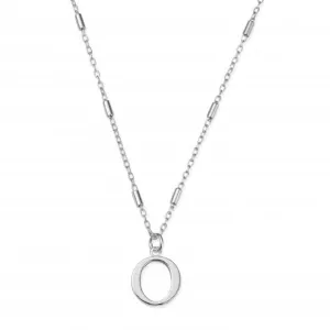 Chlobo Jewellery Iconic Initial O Silver Necklace SNCC4040O