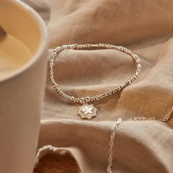 Chlobo Jewellery Personalised Pumpkin Raised Star Bracelet PSBPUMP3258