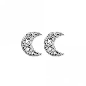 Chlobo Jewellery Starry Moon Stud Earrings SEST3076