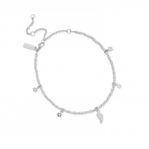 Chlobo Jewellery Sterling Silver Mini Cute Divinity Within Anklet SANMC23503058