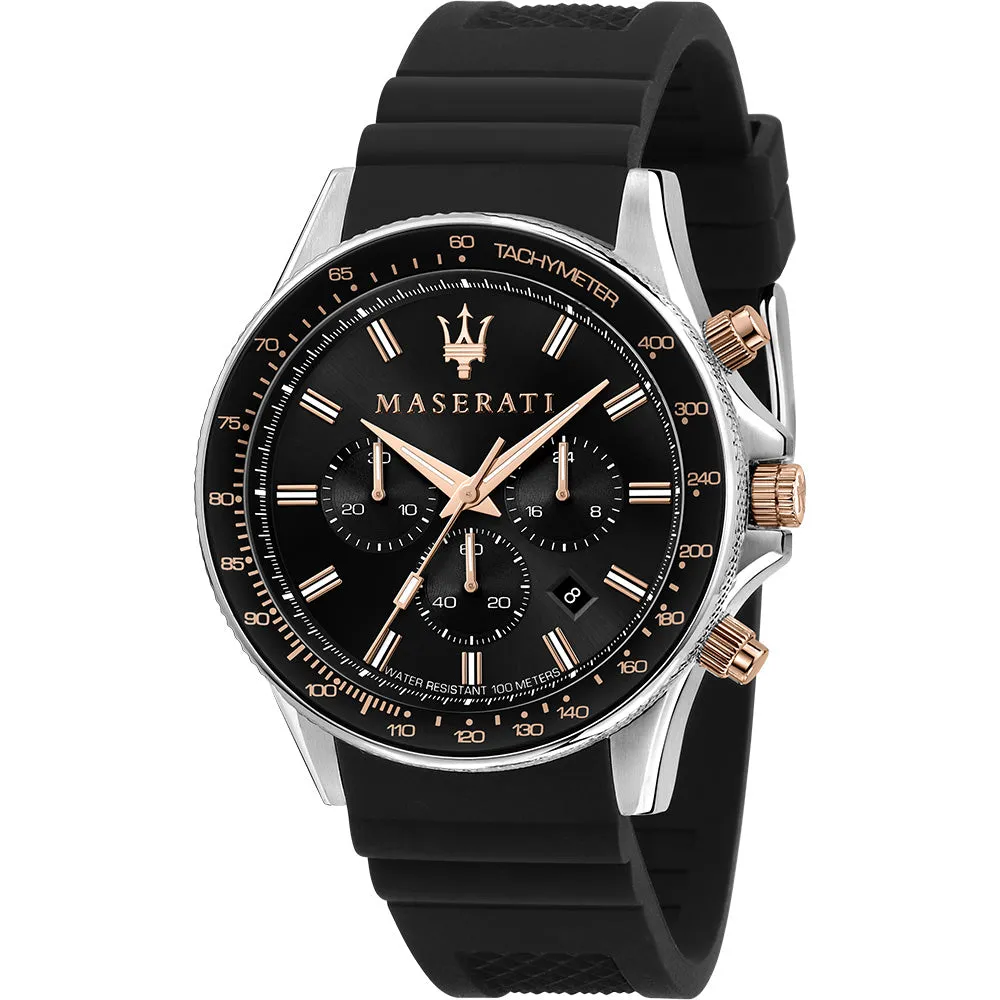 Chronograph Mens Watches Maserati R8871640002 Sfida Chronograph