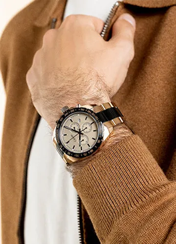 Clogau Jewellery Clogau Sports Rose and Black Mens Watch
