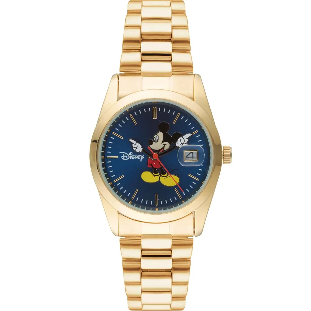 Couture Kingdom Jewellery Disney - Mickey Mouse Watch Collectors Edition Gold & Blue