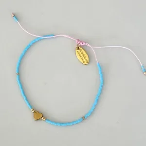 Crystals & Beaded Jewellery Hearts Forever  - Turquoise