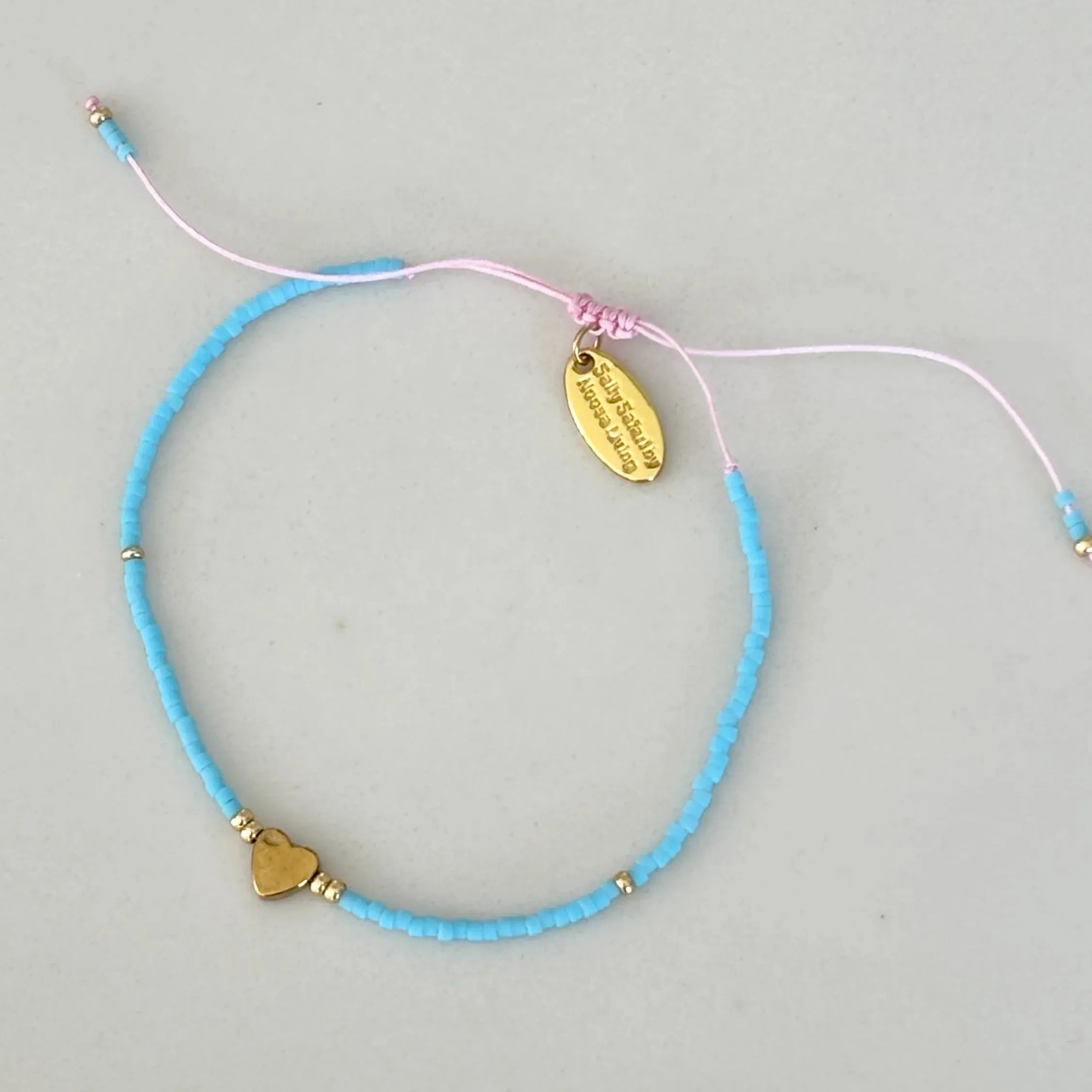 Crystals & Beaded Jewellery Hearts Forever  - Turquoise