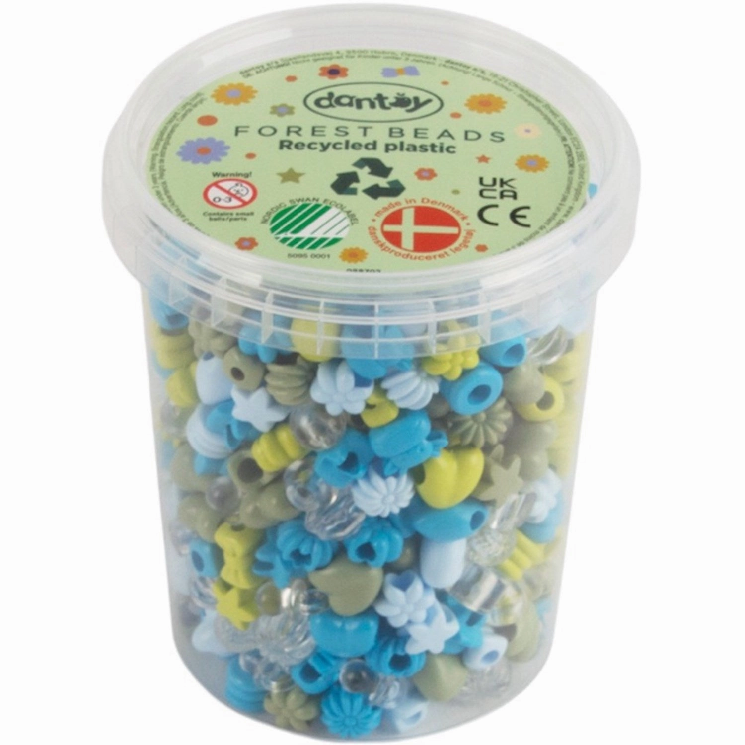 Dantoy Mixed Colours Forest Beads