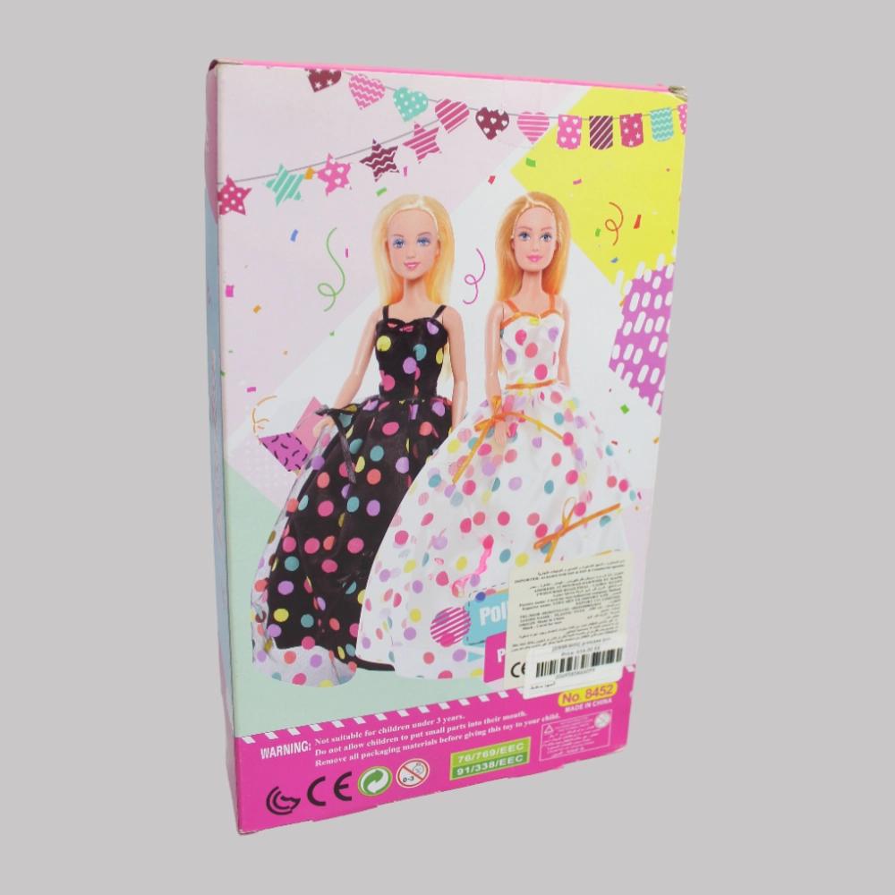 Defa Lucy Doll - Black Polka Dots Dress