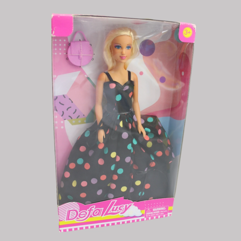 Defa Lucy Doll - Black Polka Dots Dress