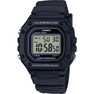 Digital Mens Watches Casio W-218H-1A Digital Watch
