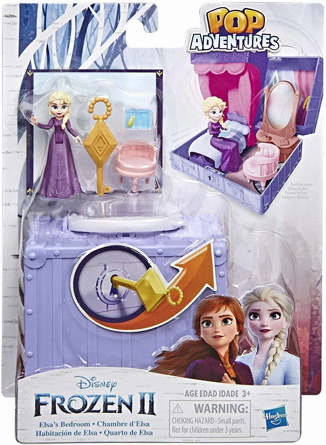 Disney Frozen 2 Pop Adventures Elsa's Bedroom Pop-Up Playset