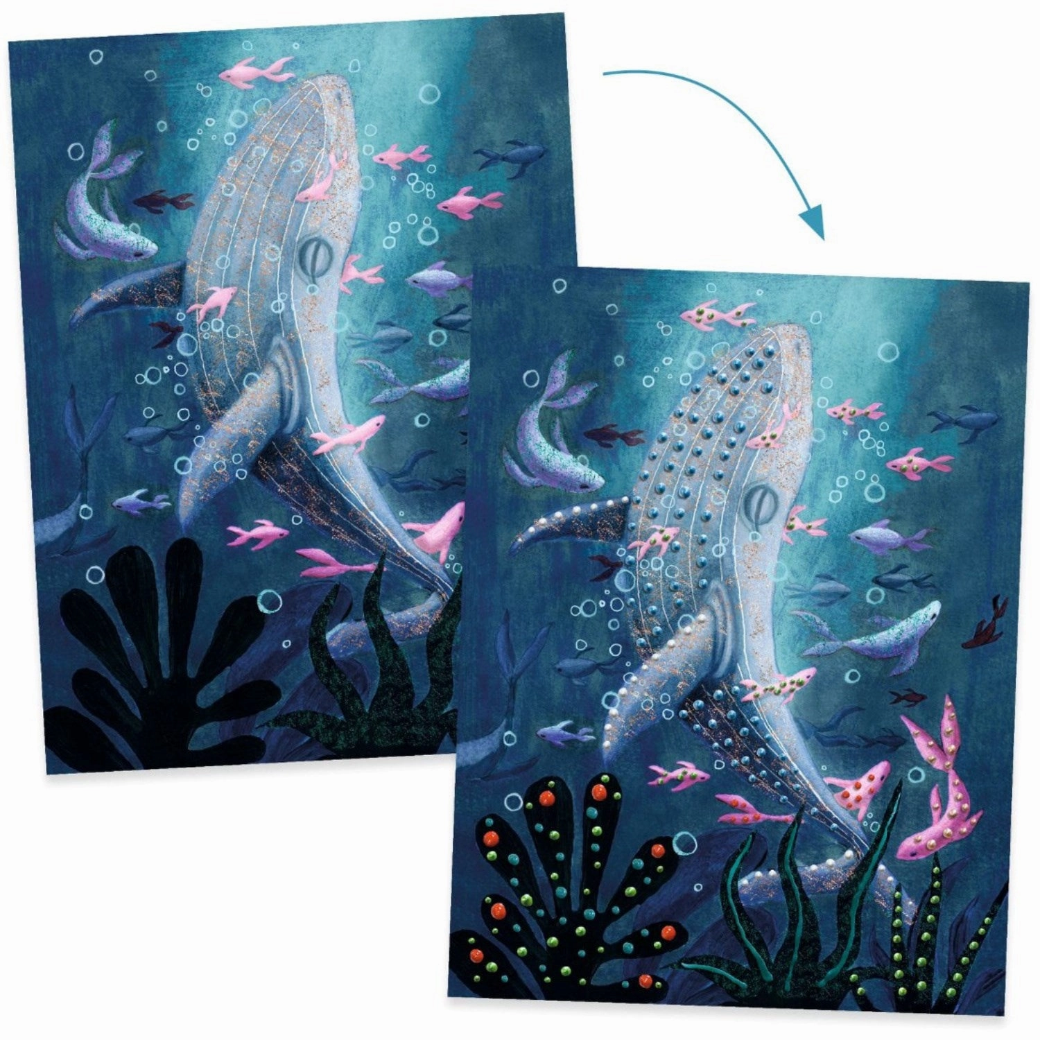 Djeco 3D Paint The Depths of the Sea