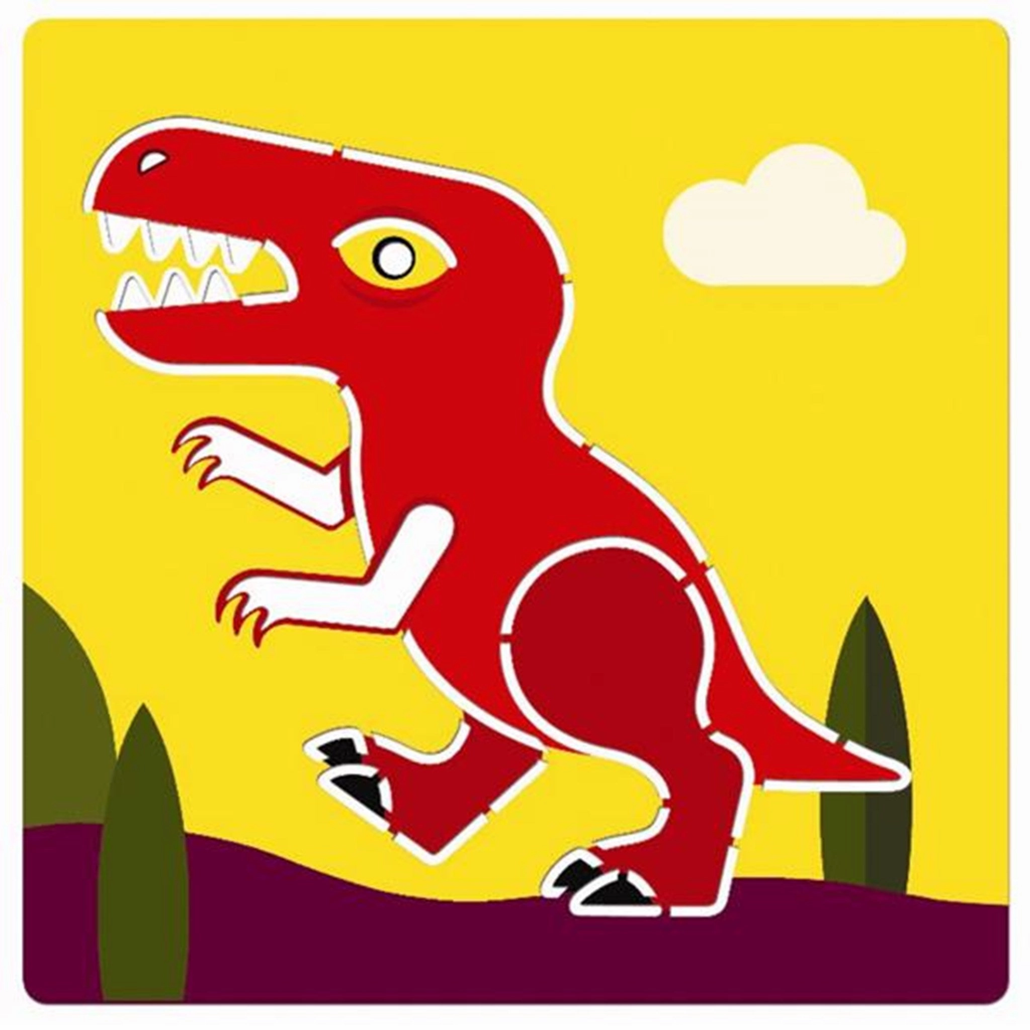 Djeco Stencils Dinosaurs