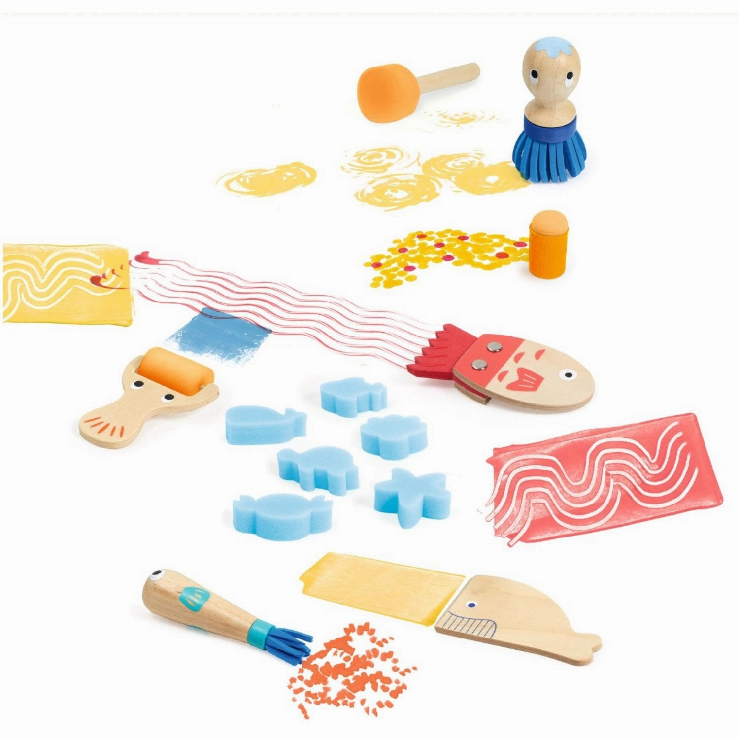 Djeco Unique Tools for Painting