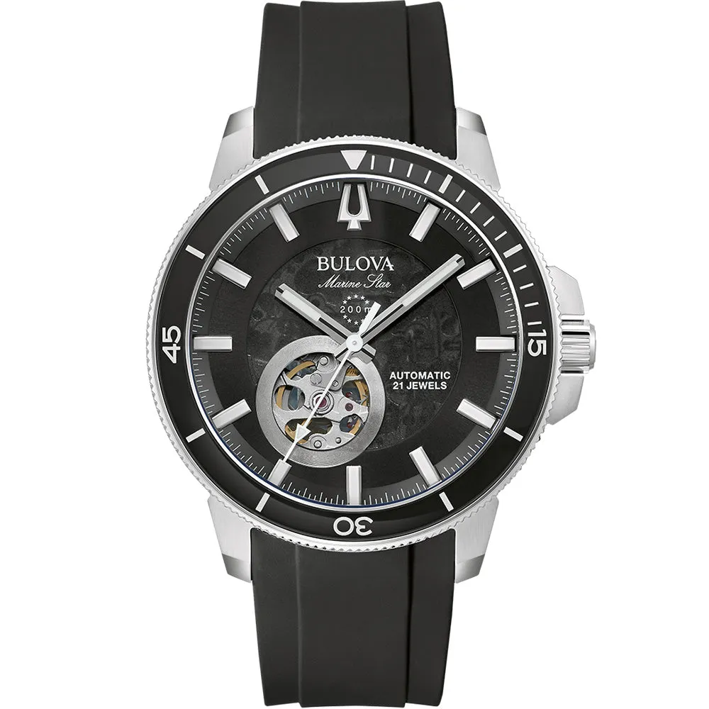 Dress Mens Watches Bulova Marine Star 96A288 Automatic