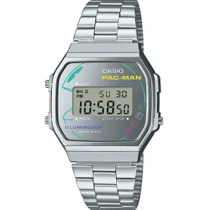 Dress Mens Watches Casio A168WEPC-7A Pac-Man Collaboration