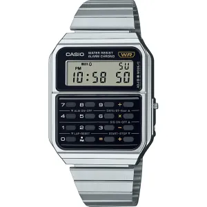 Dress Mens Watches Casio CA500WE-1A Calculator
