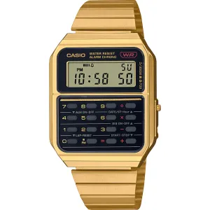 Dress Mens Watches Casio CA500WEGG-1A Calculator