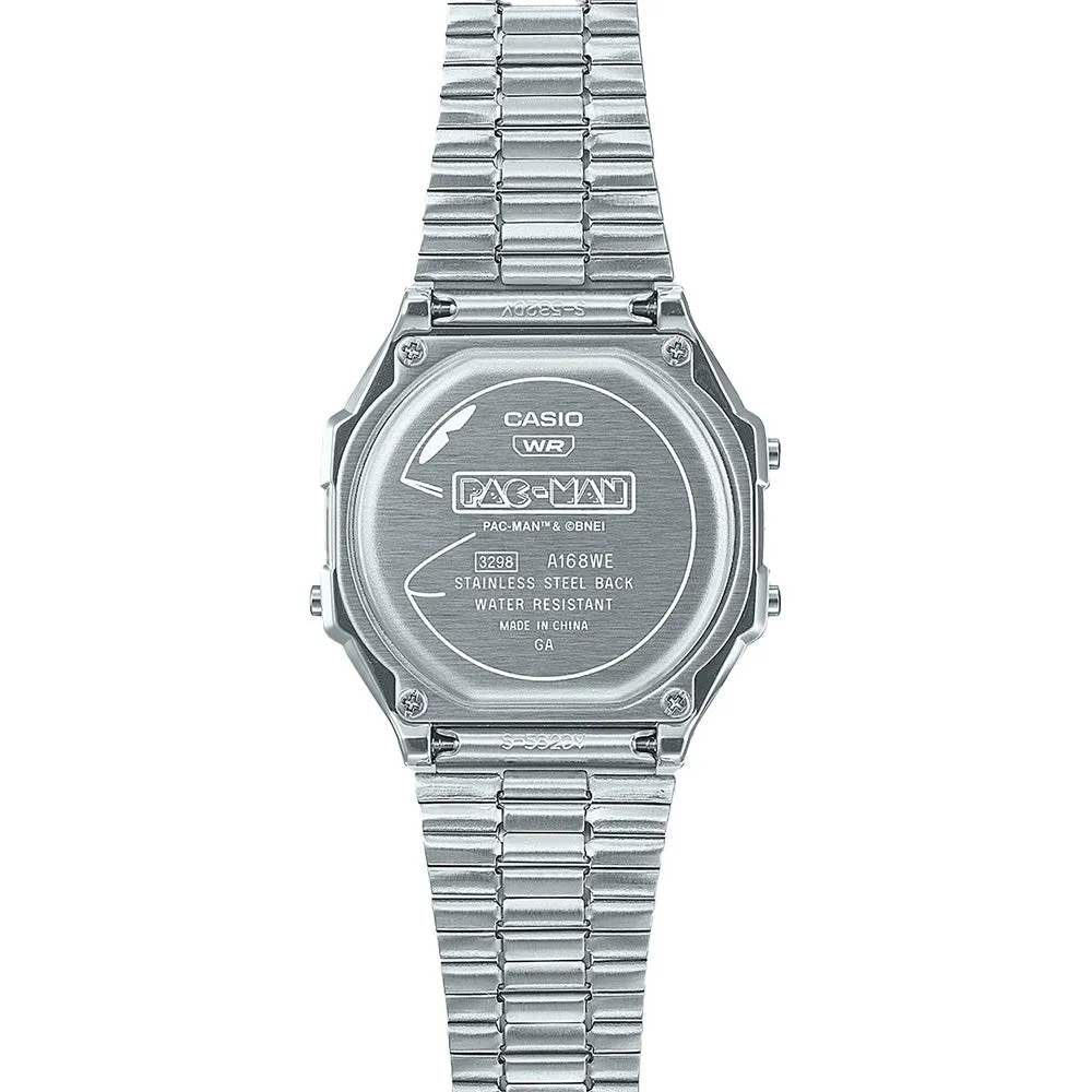 Dress Womens Watches Casio A168WEPC-7A Pac-Man Collaboration